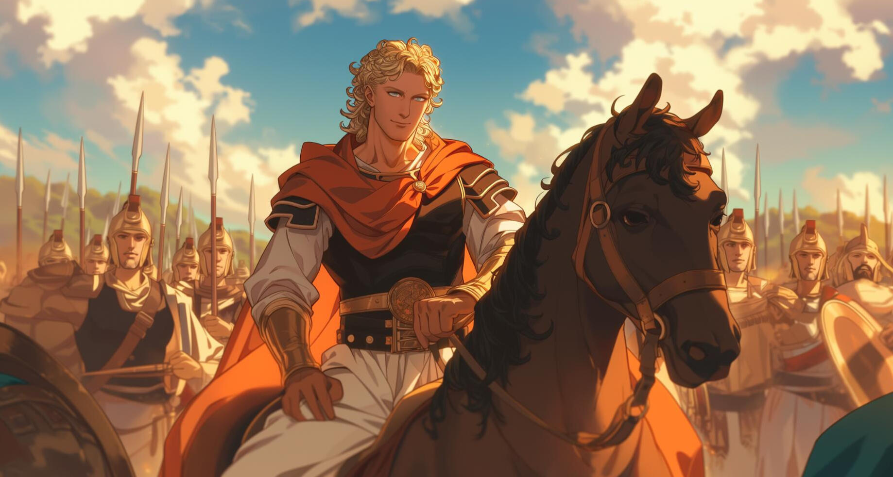 Macedonian Army Bucephalus and Army